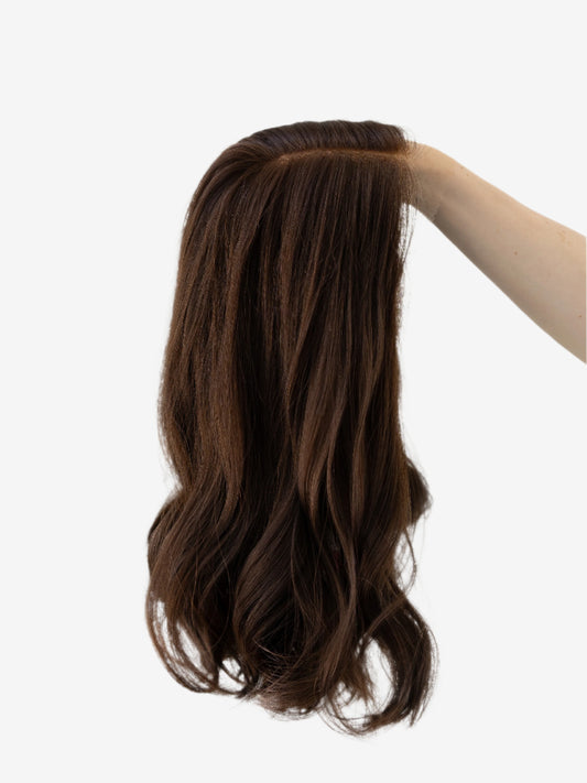 Royal | 18 inches | Medium Glueless Human Hair Wig