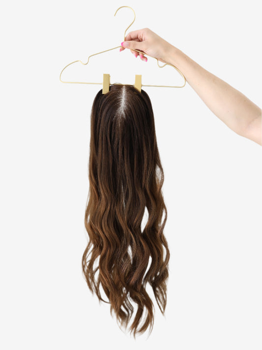 Lively | 22 inches | 7x7 Lace Human Hair Topper