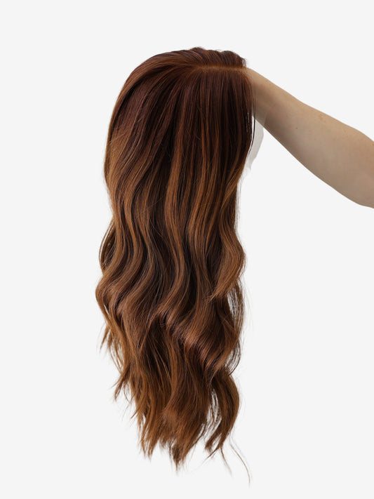 Cosmic With Rooting | 22 inches | Small/Medium Glueless Human Hair Wig