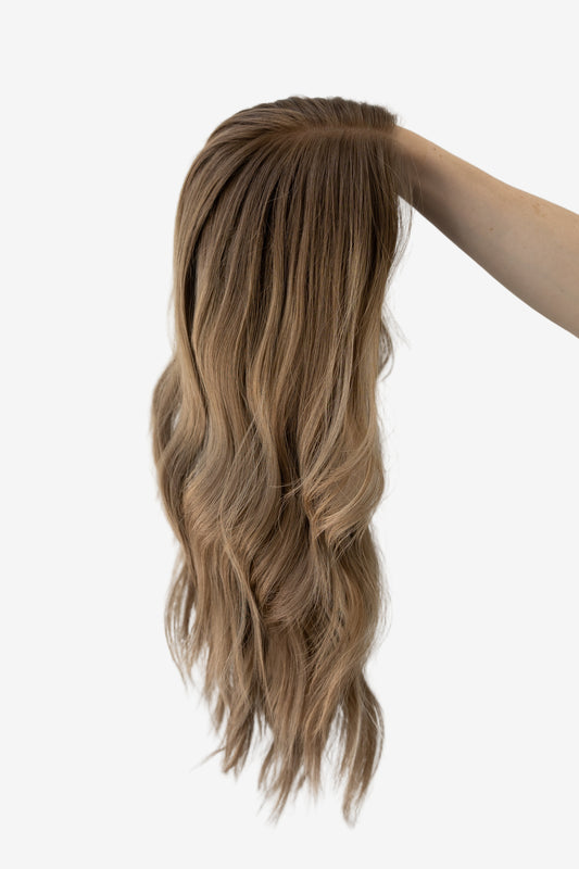 Custom Angelic | 22 inches | Medium Glueless Human Hair Wig