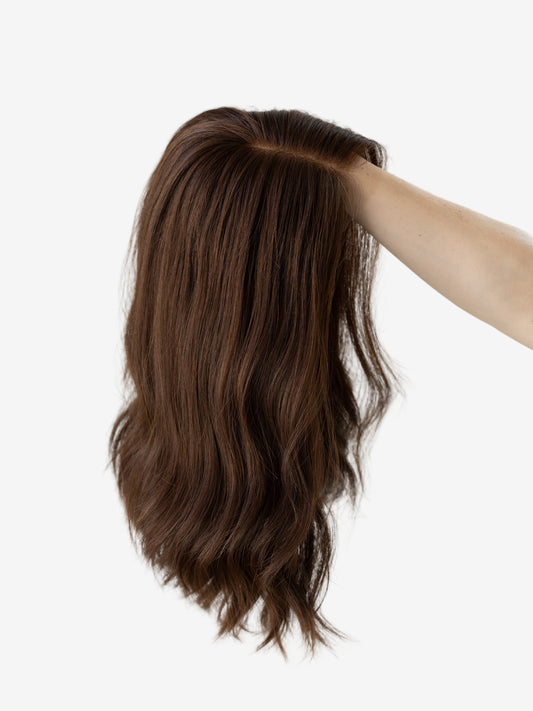 Royal | 18 inches | Medium Glueless Human Hair Wig