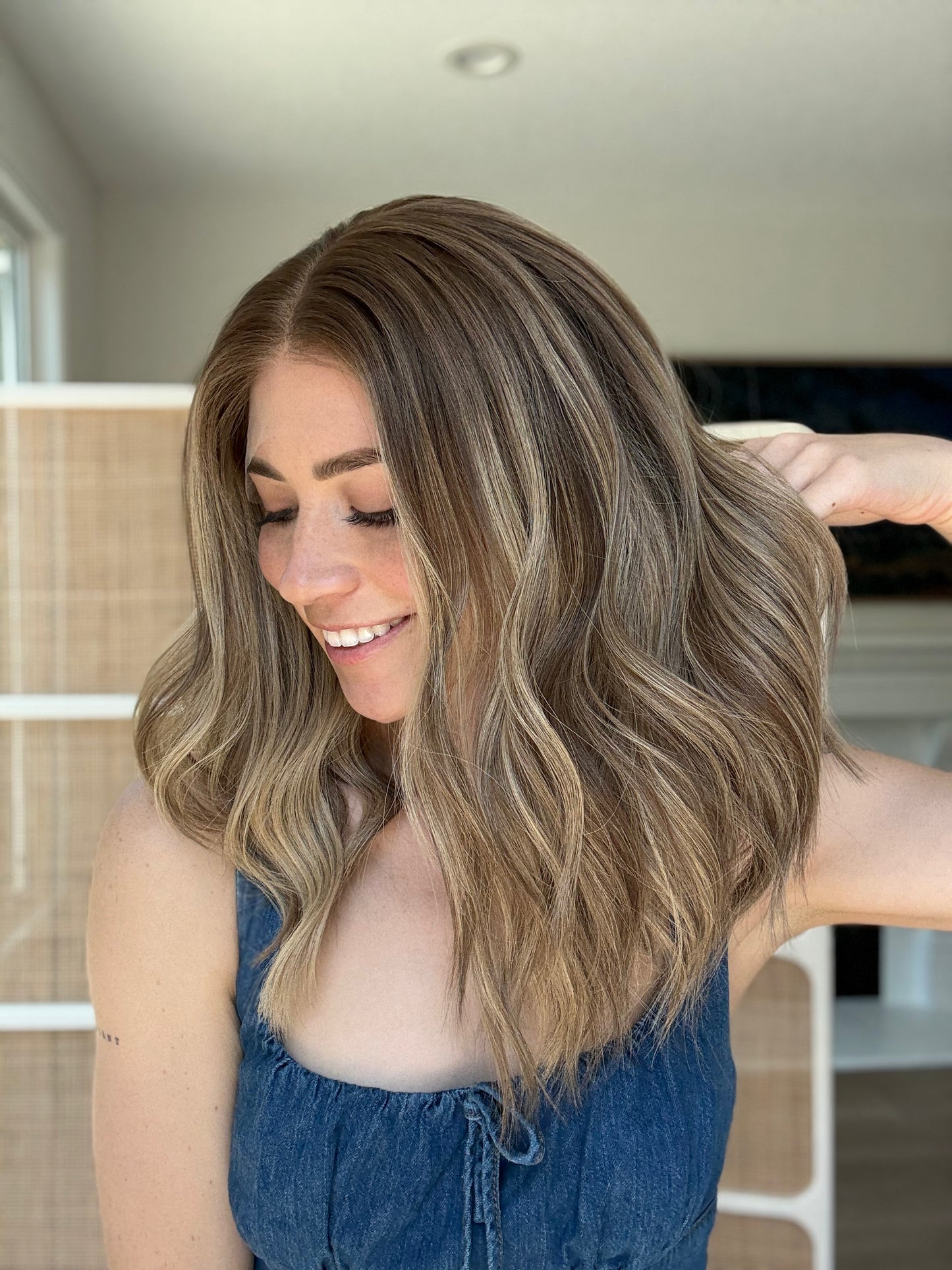 Teddy Blonde | 18 inches | XS/Small Glueless Human Hair Wig