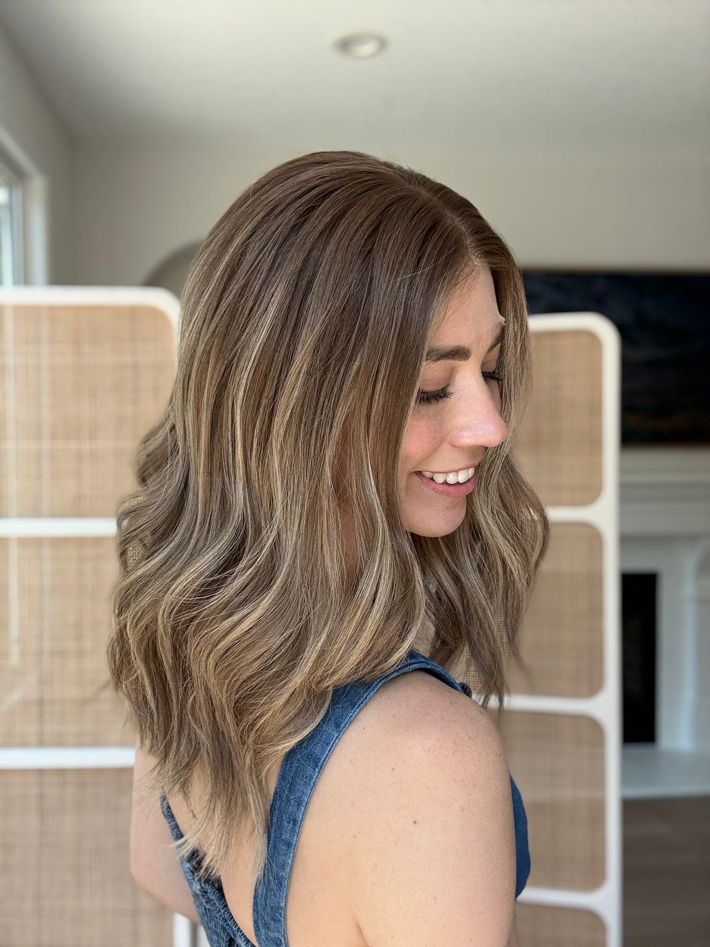 Teddy Blonde | 18 inches | XS/Small Glueless Human Hair Wig