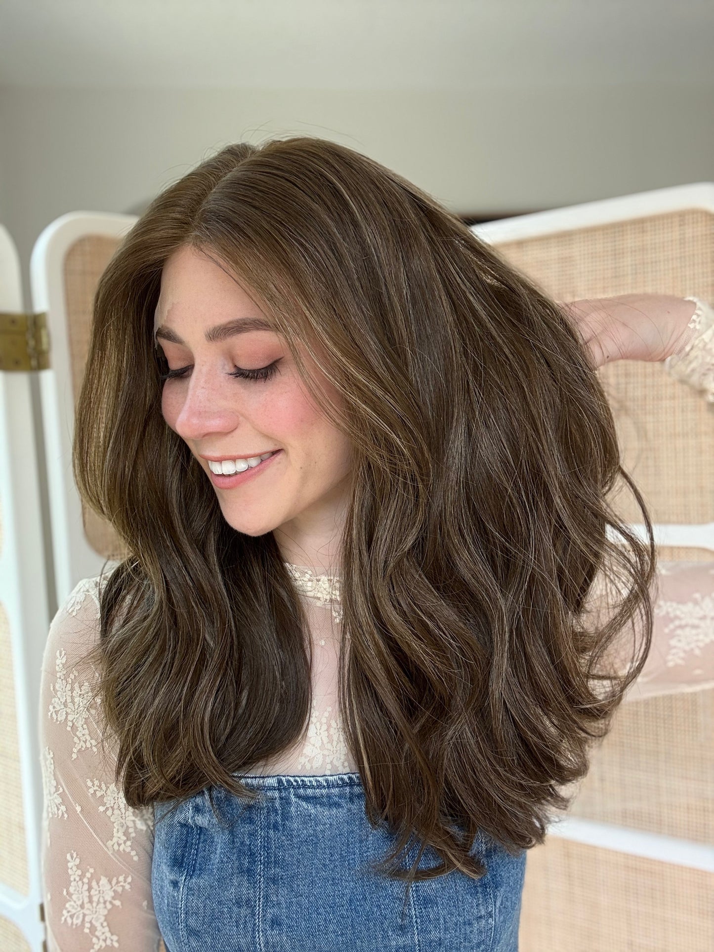 Magical With Curtain Bangs // 20 inches // Large Cap