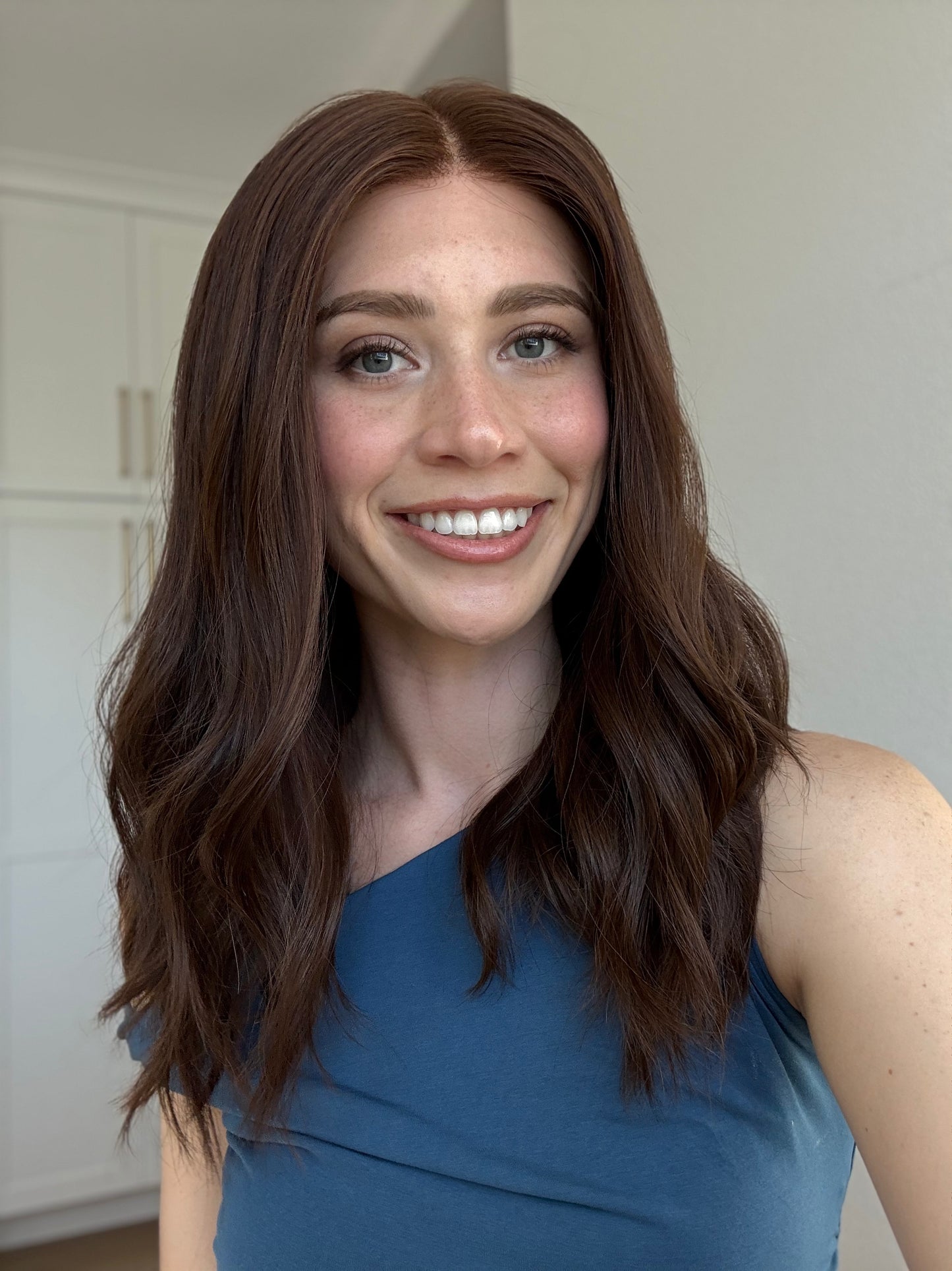 Royal | 18 inches | Medium Glueless Human Hair Wig