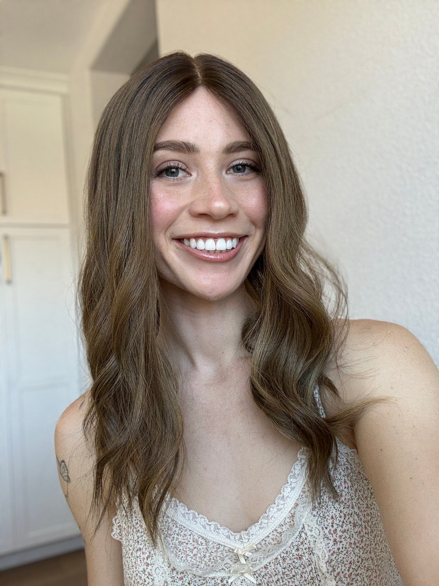 Dimensional Brunette | 20 inches | 8x8 Lace Human Hair Topper