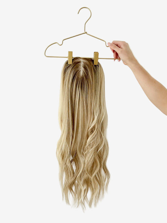 Custom Inspired | 22 inches | 7x7 Lace Human Hair Topper