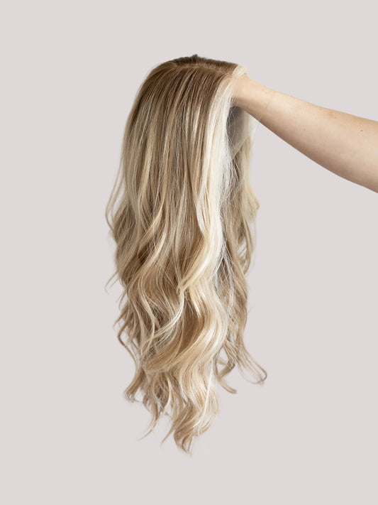 Golden With Rooting // Signature Wig // 22'' // Extra Small