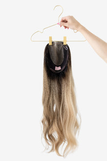 Custom Inspired | 22 inches | 7x7 Lace Human Hair Topper