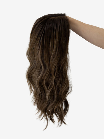 Magical With Rooting | 20 inches | XS Glueless Human Hair Wig