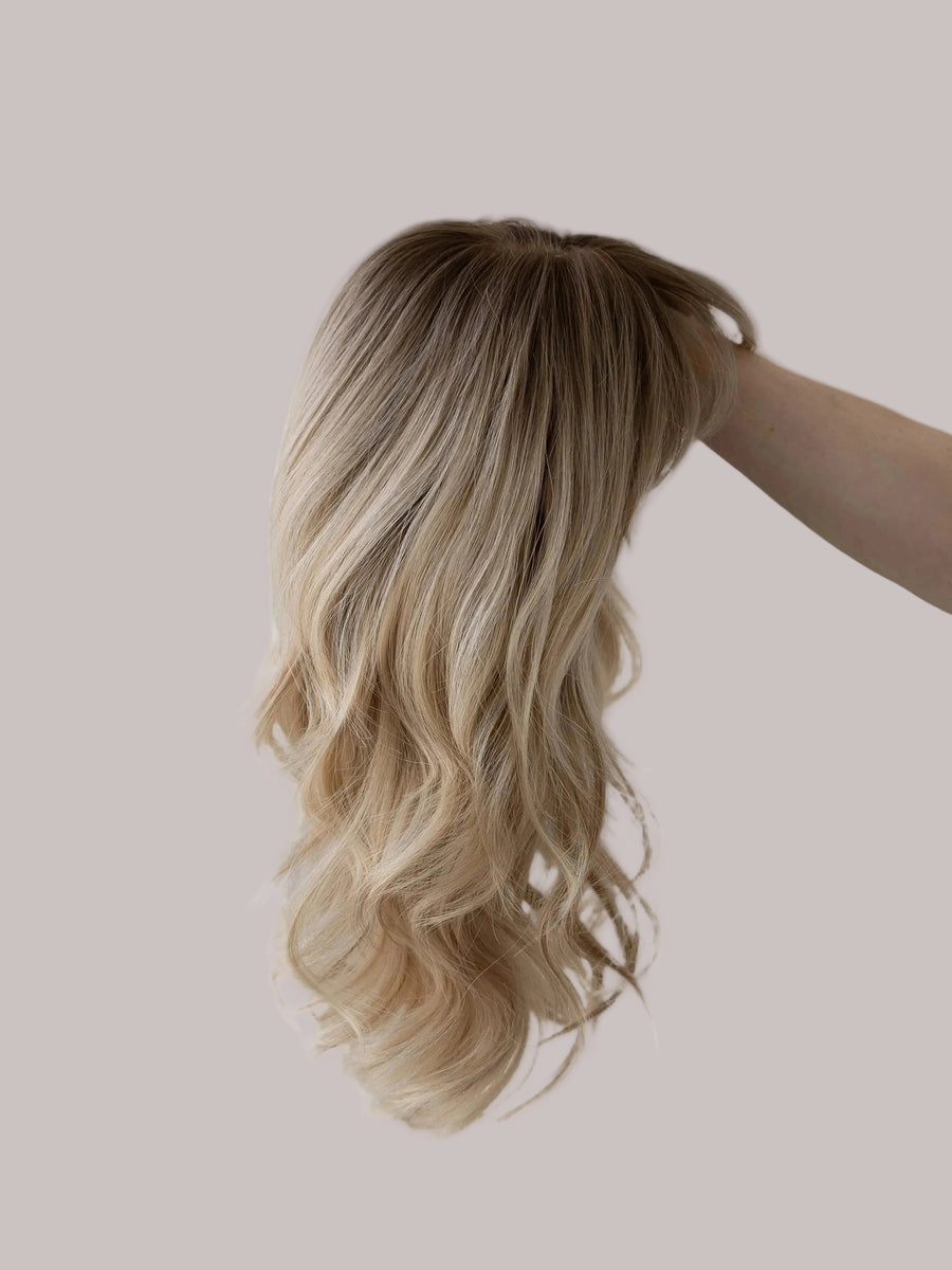 Victorious With Rooting and Bangs // 18 inches // Small Wig Cap