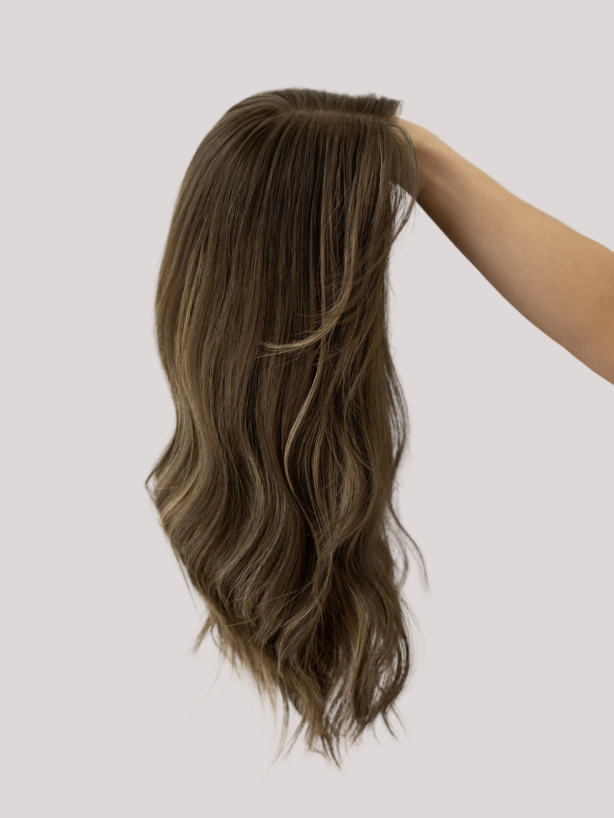 Magical With Rooting & Curtain Bangs // Signature Cap // 20 '' // Medium