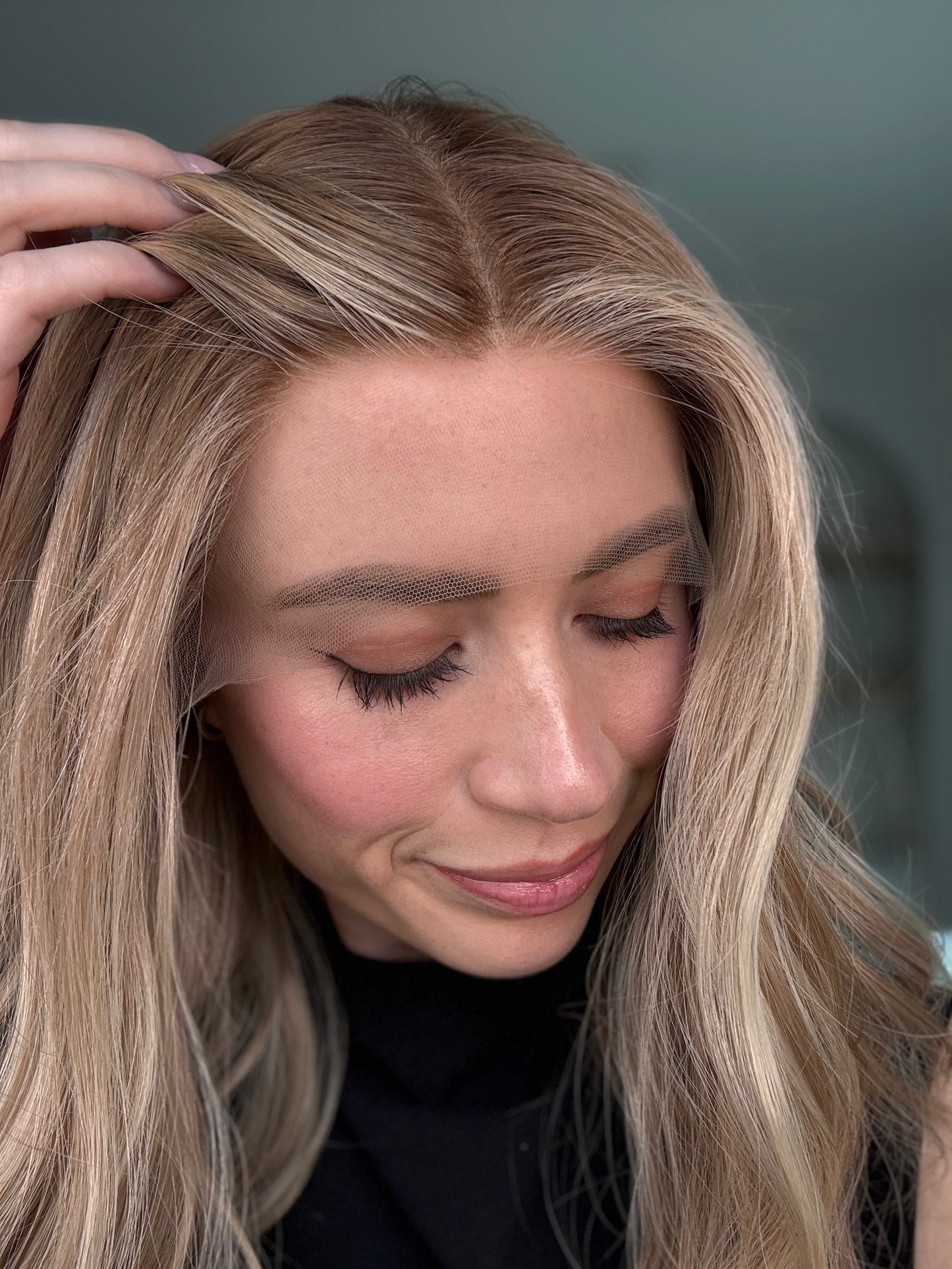 Golden With Rooting | 18 inches | Small Glueless