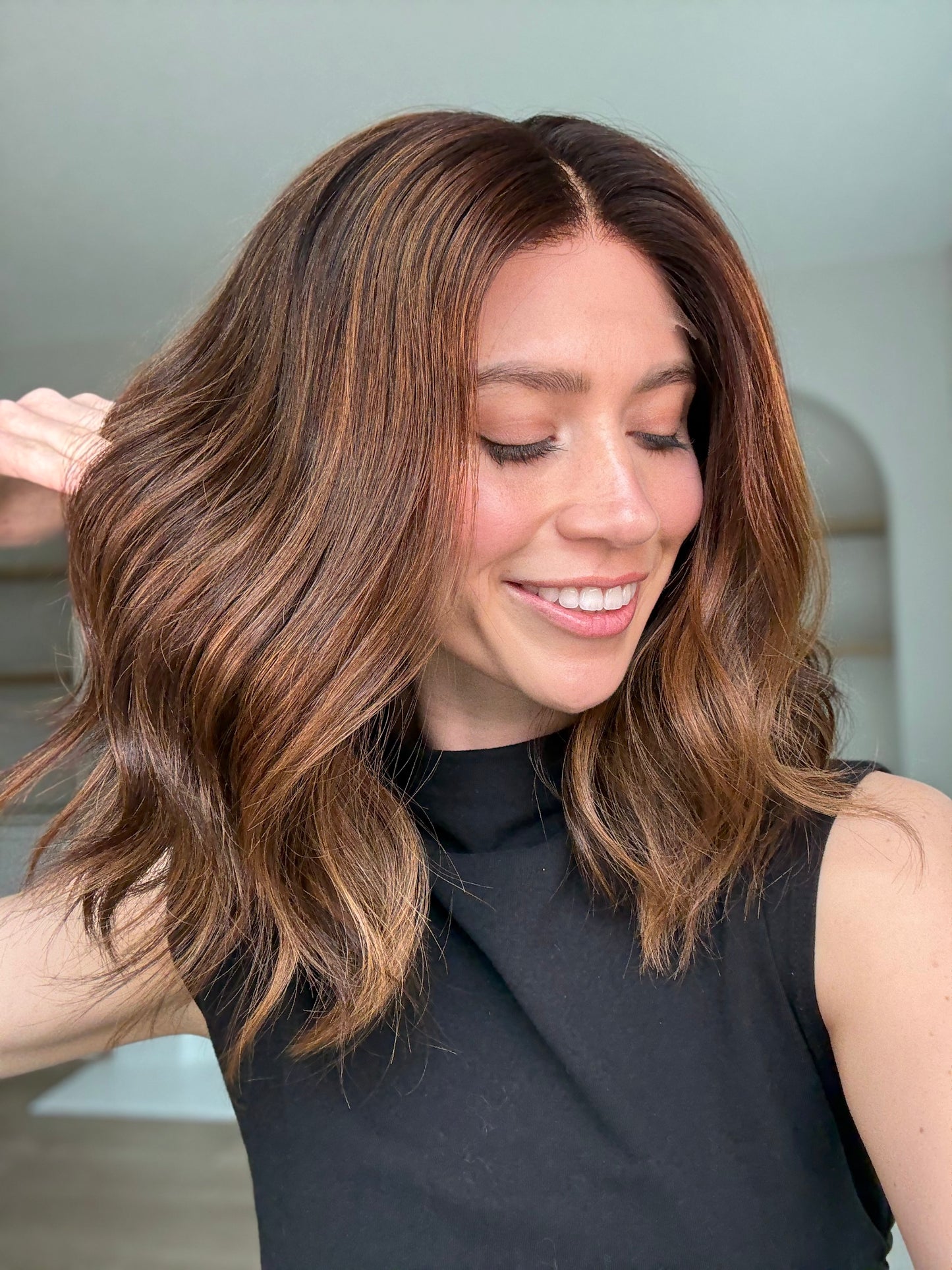 Custom Thriving Wig / 16 Inch Hair / Medium Wig Cap