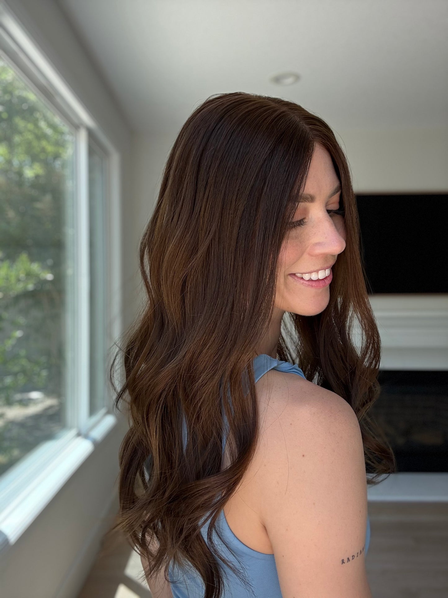 Timeless | 22 inches | 7x7 Lace Human Hair Topper