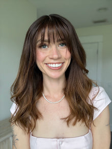 Joyful With Bangs // Signature Wig // 18'' // Medium