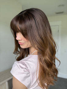 Joyful With Bangs // Signature Wig // 18'' // Medium