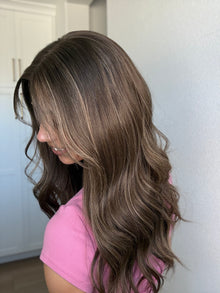 Magical With Rooting & Curtain Bangs // Signature Cap // 20 '' // Medium