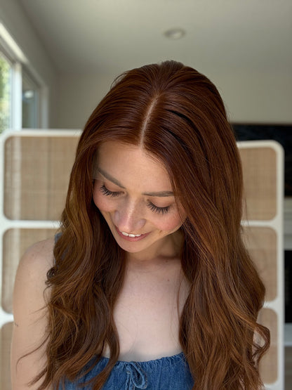 Cosmic With Rooting | 22 inches | Small/Medium Glueless Human Hair Wig