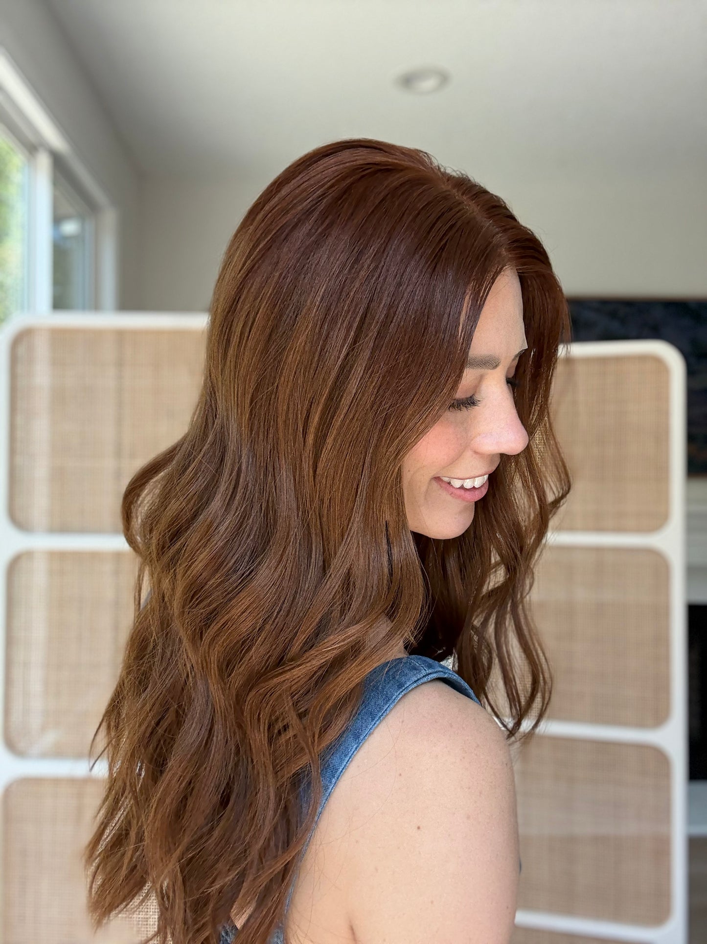 Cosmic With Rooting | 22 inches | Small/Medium Glueless Human Hair Wig