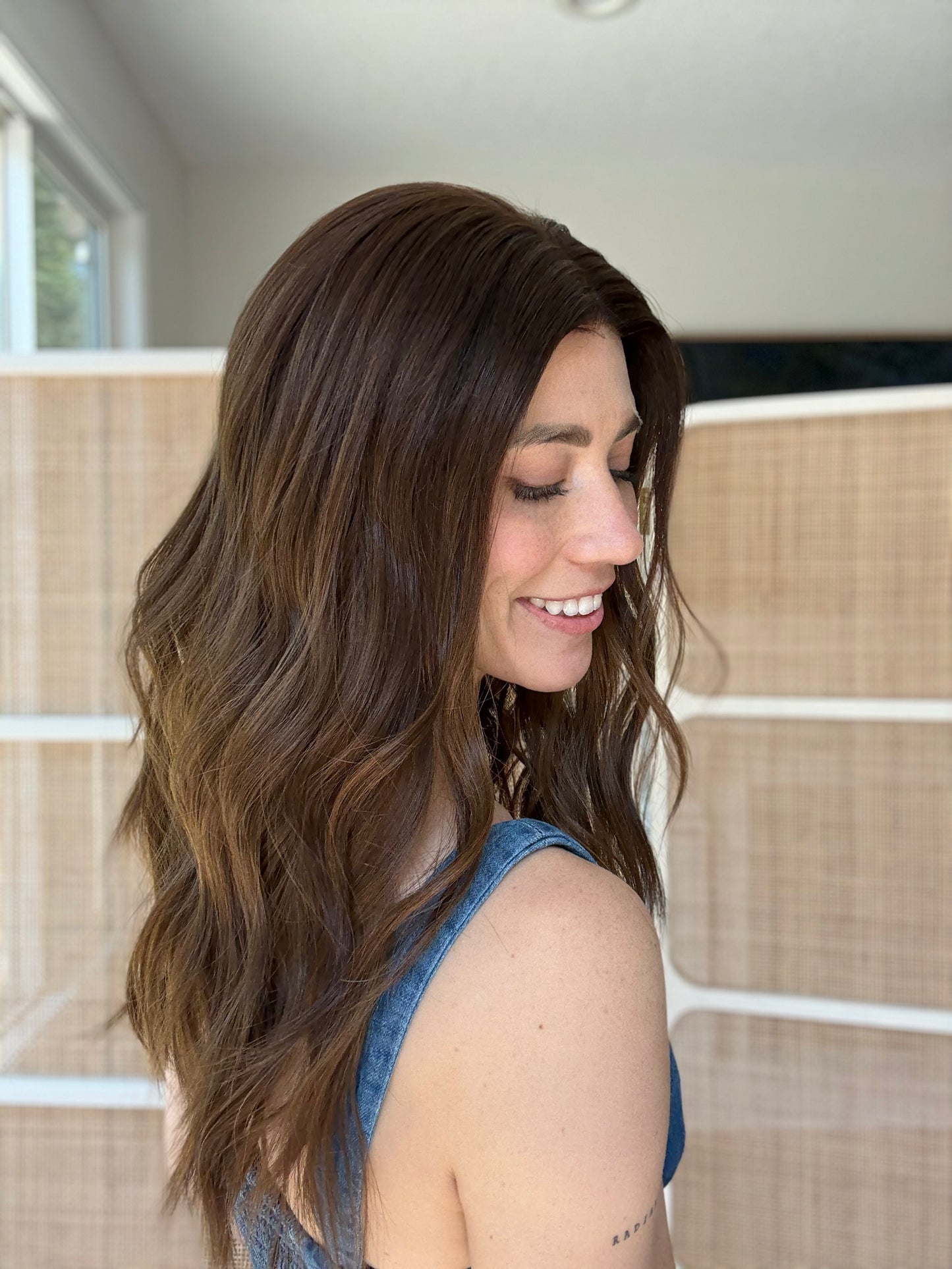Custom Royal | 20 inches | Small Fully Hand Tied Wig