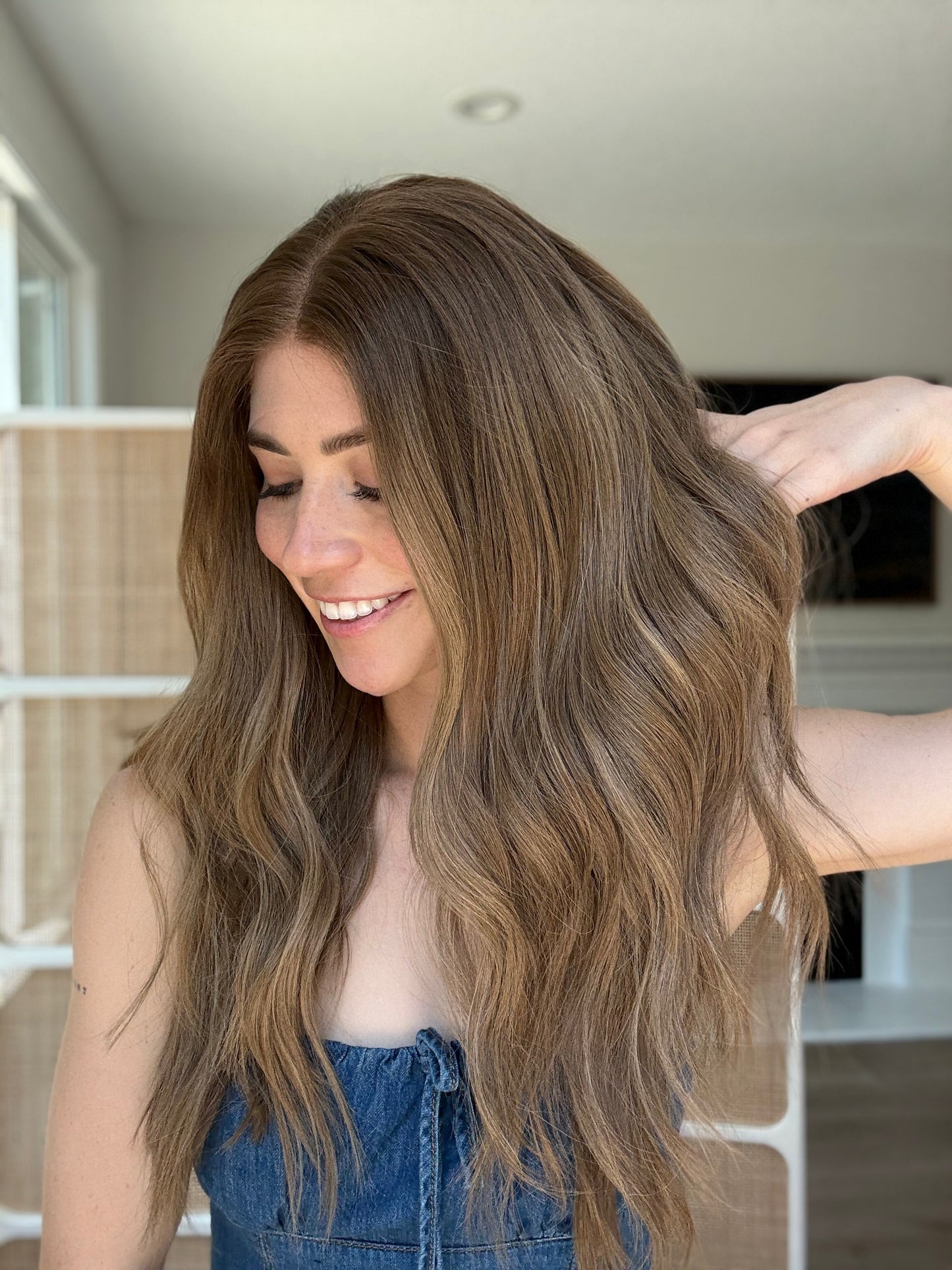 Custom Angelic | 22 inches | Medium Glueless Human Hair Wig