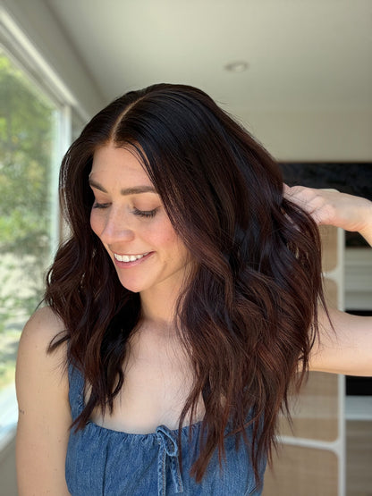 Custom Enchanted | 20 inches | Medium Glueless Human Hair Wig