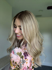 Golden With Rooting // Signature Wig // 18'' // Extra Small