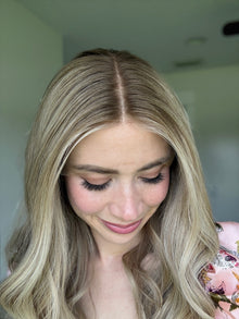 Golden With Rooting // Signature Wig // 18'' // Extra Small