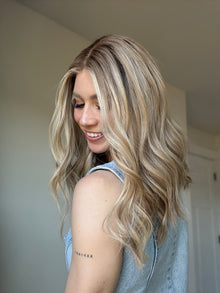 Golden With Rooting | 18 inches | Small Glueless