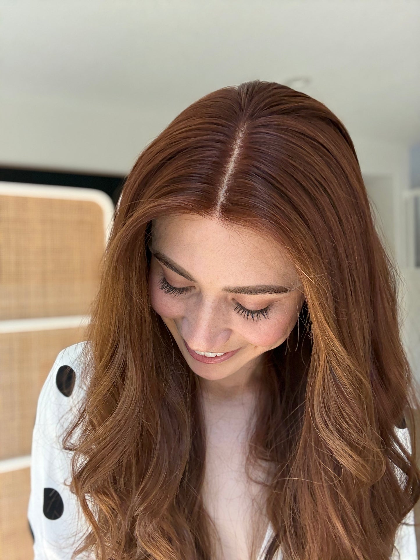 Custom Cosmic | 24 inches | Medium Fully Hand Tied Wig