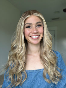 Golden With Rooting // Signature Wig // 22'' // Extra Small