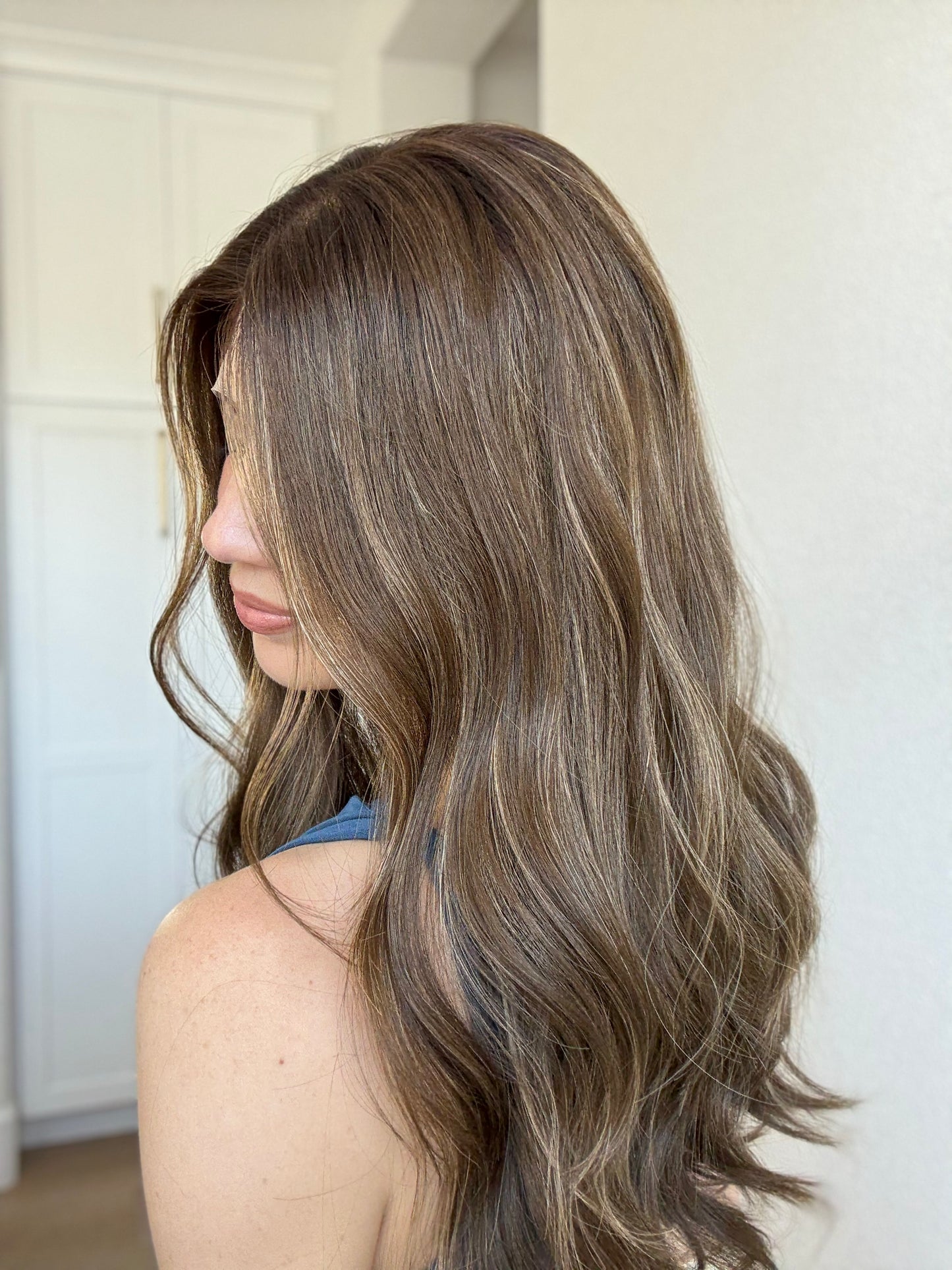Magical With Rooting| 20 inches | XS Glueless Human Hair Wig