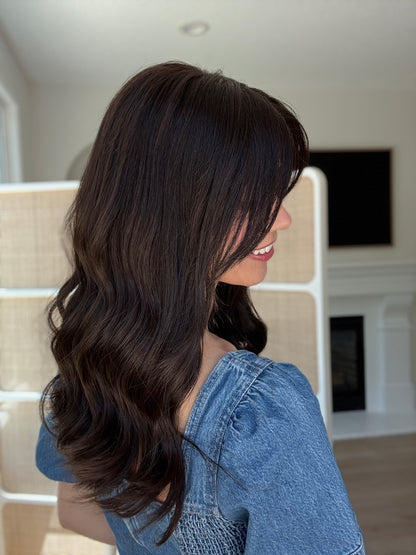 Thriving With Curtain Bangs // 20 inches // Large