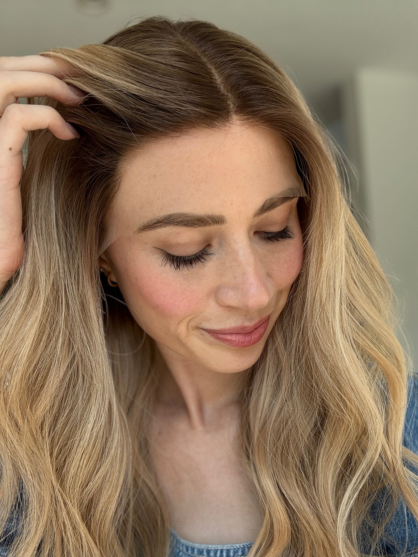 Iconic With Rooting // 22 inches // Extra Small Glueless Cap