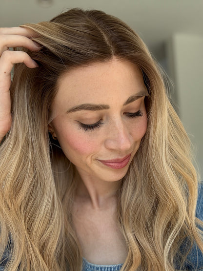 Iconic With Rooting // 22 inches // Extra Small Glueless Cap