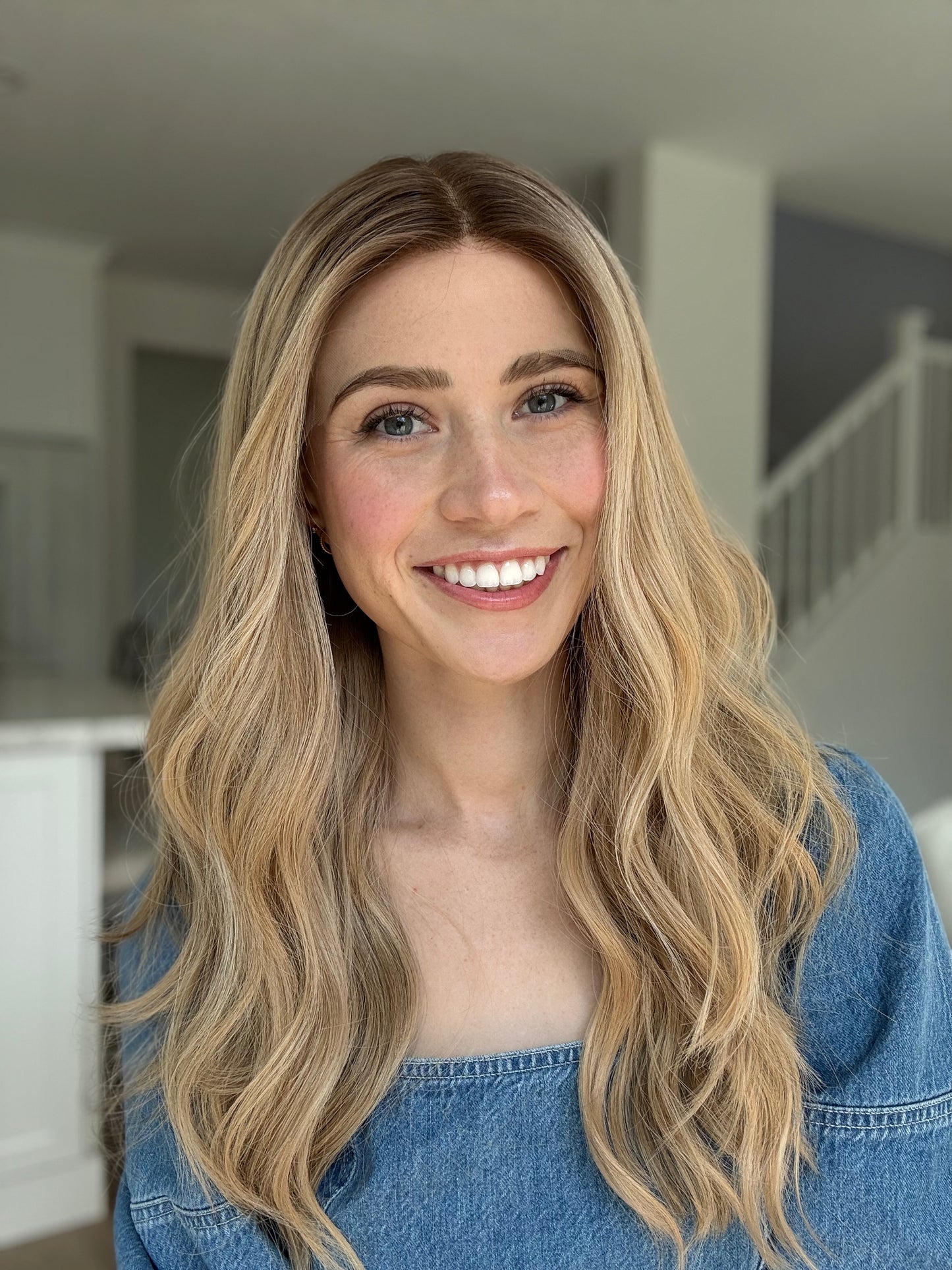 Iconic With Rooting // 22 inches // Extra Small Glueless Cap