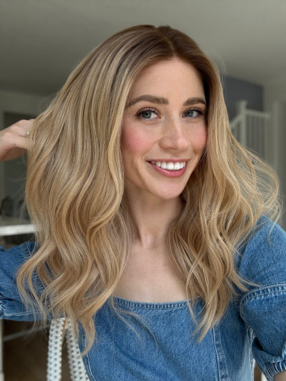 Iconic With Rooting // 20 inches // Medium Fully Hand Tied Cap