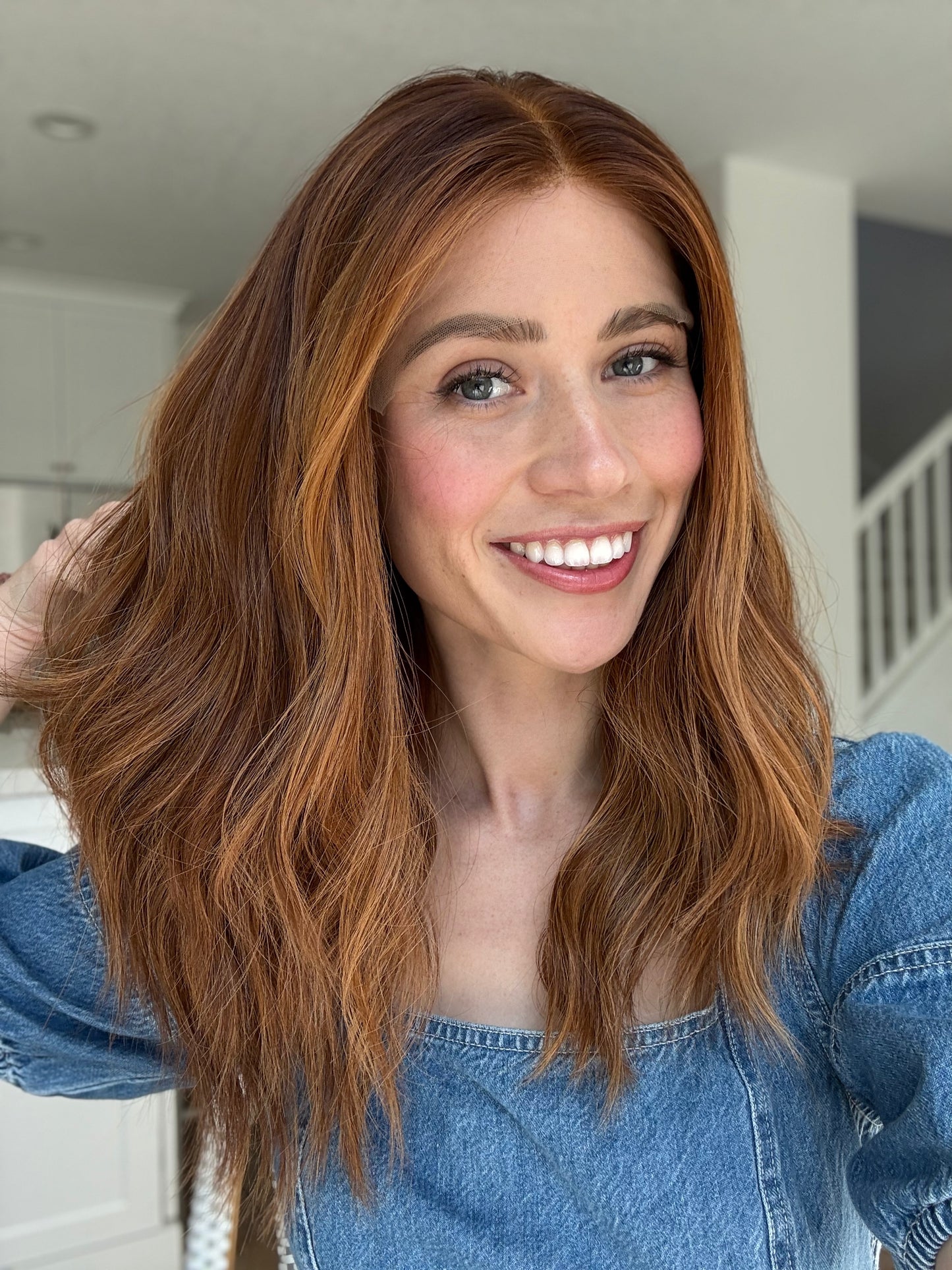 Custom Cosmic | 18 inches | Medium Glueless Human Hair Wig