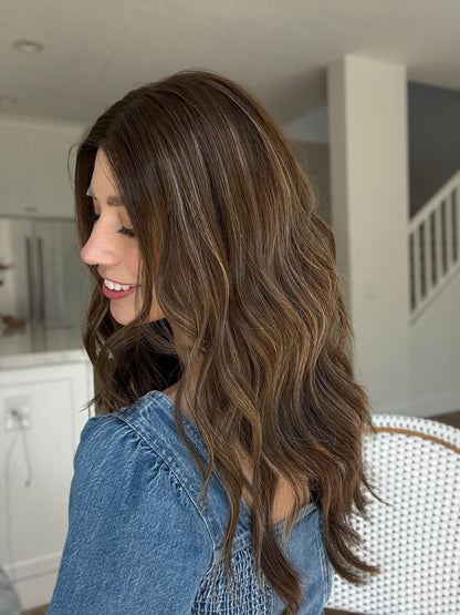 Magical With Rooting | 20 inches | XS Glueless Human Hair Wig