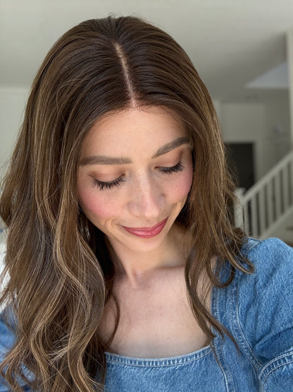 Magical With Rooting | 20 inches | XS Glueless Human Hair Wig