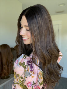 Fudge Brown // Signature Wig // 22'' // Small