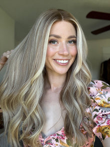 Golden With Rooting // Signature Wig // 22'' // Medium