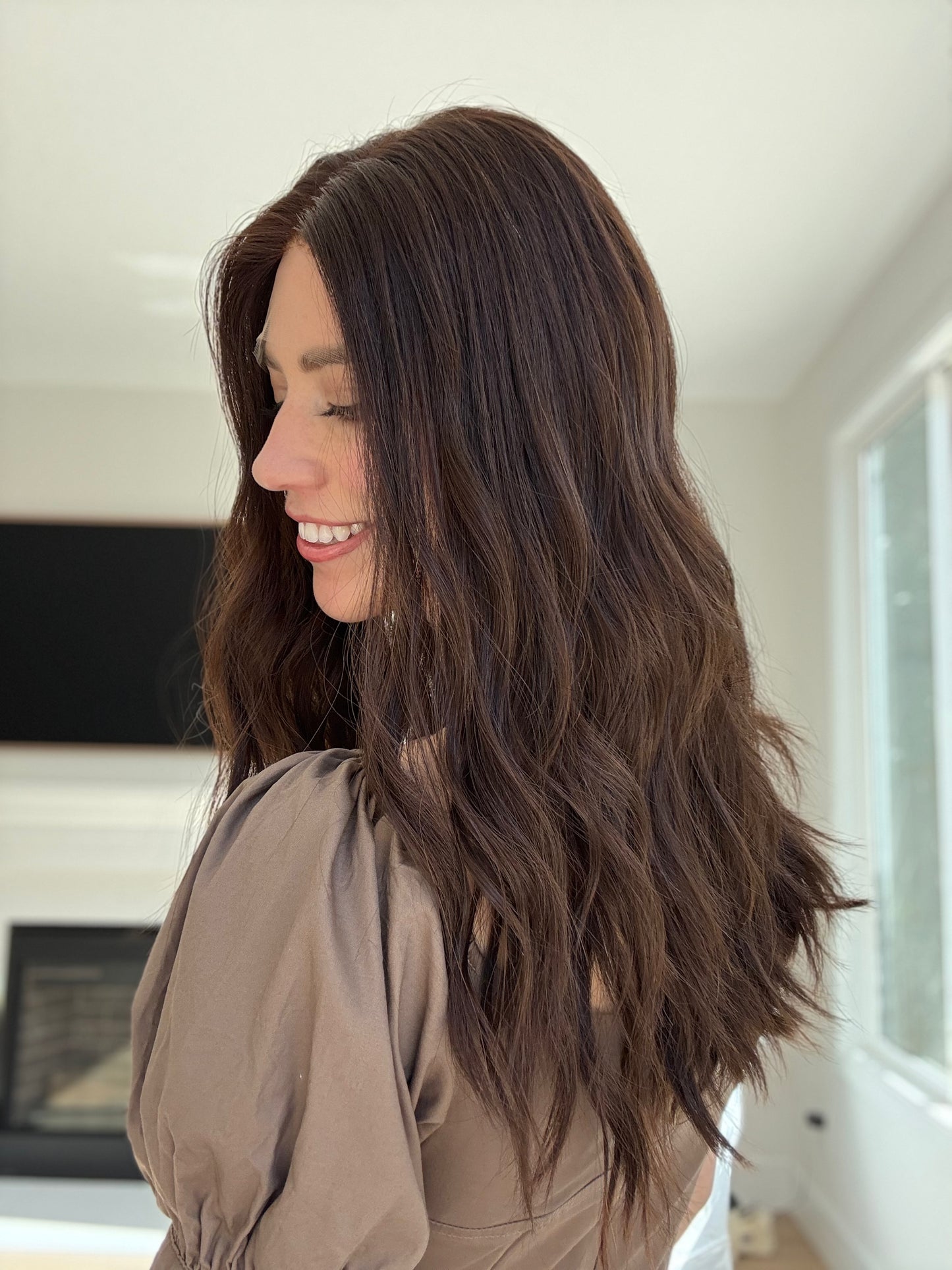 Royal | 20 inches | Medium Glueless Human Hair Wig