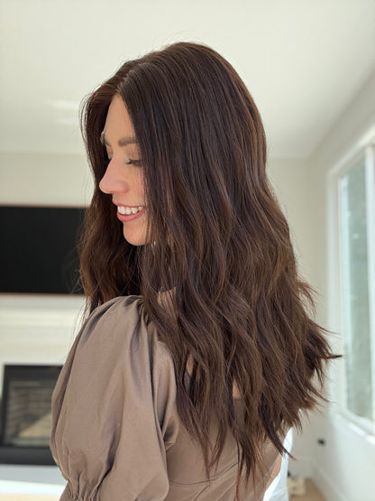 Royal | 20 inches | Medium Glueless Human Hair Wig